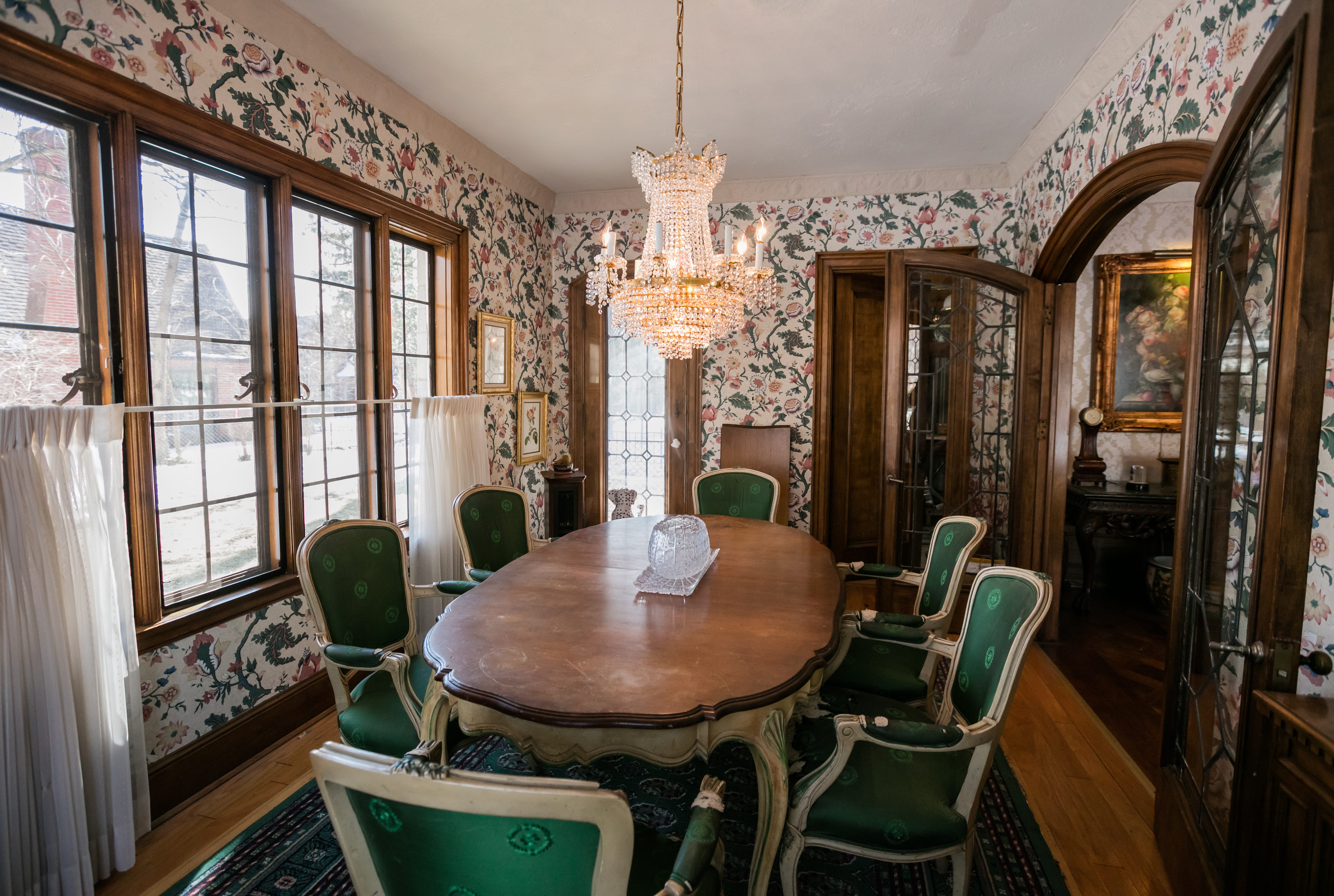 The home was designed and built in the roaring 1920's for the (Walter O.) Briggs family, the former owners of the Detroit Tigers," said realtor/investment specialist Daniel Treder of O'Conner Real Estate Development in Detroit.