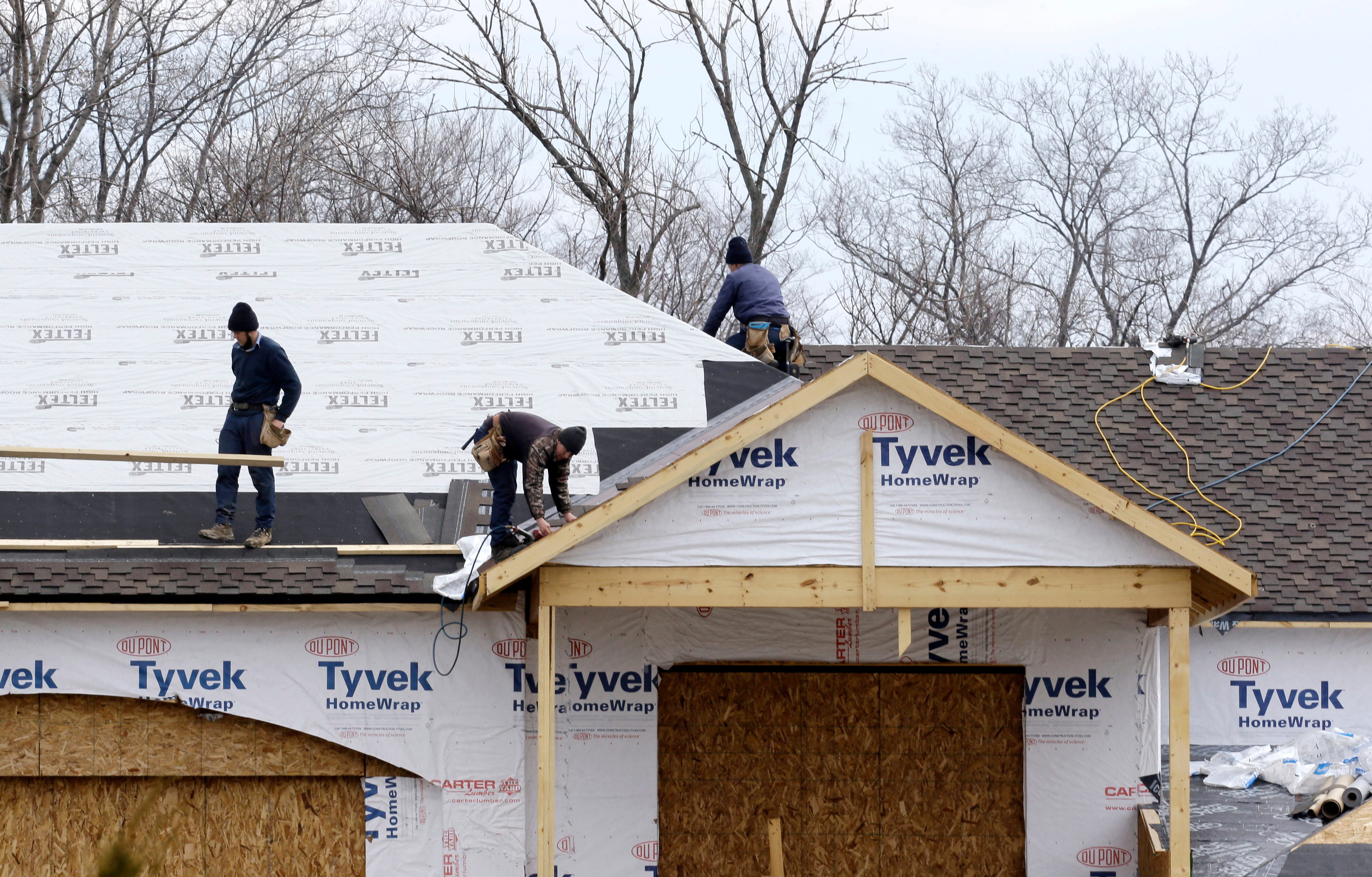 Homebuilding is down 17% in Michigan so far this year, according to the U.S. Census Bureau.