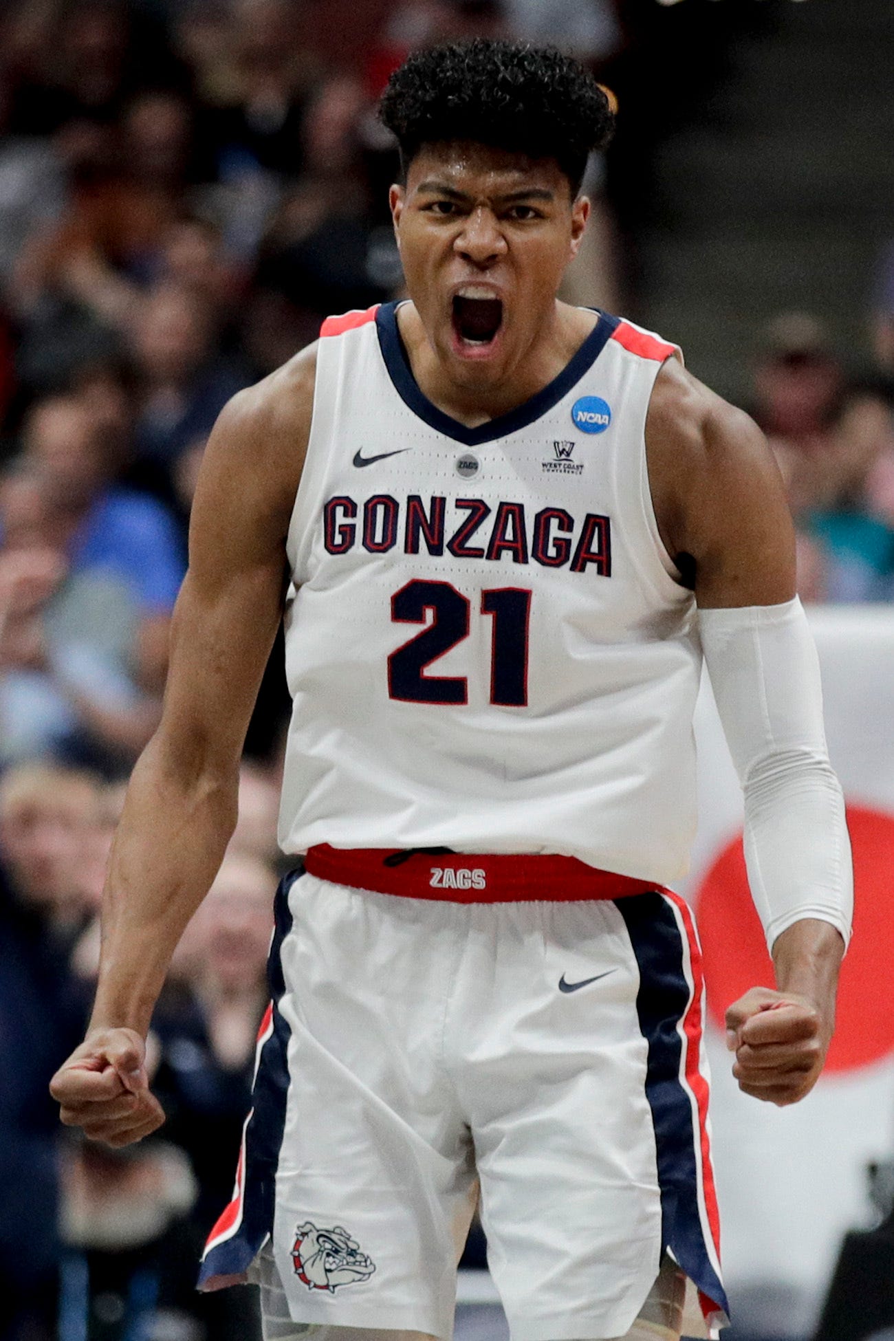 12. Charlotte Hornets: Rui Hachimura, PF, Gonzaga. There are a few options for the Hornets, including Brandon Clarke, Hachimura and PJ Washington, but they can get the benefit of Hachimura’s outside shooting (42 percent last season) and his physical build. If they’re looking at versatile forwards, he’s the pick.