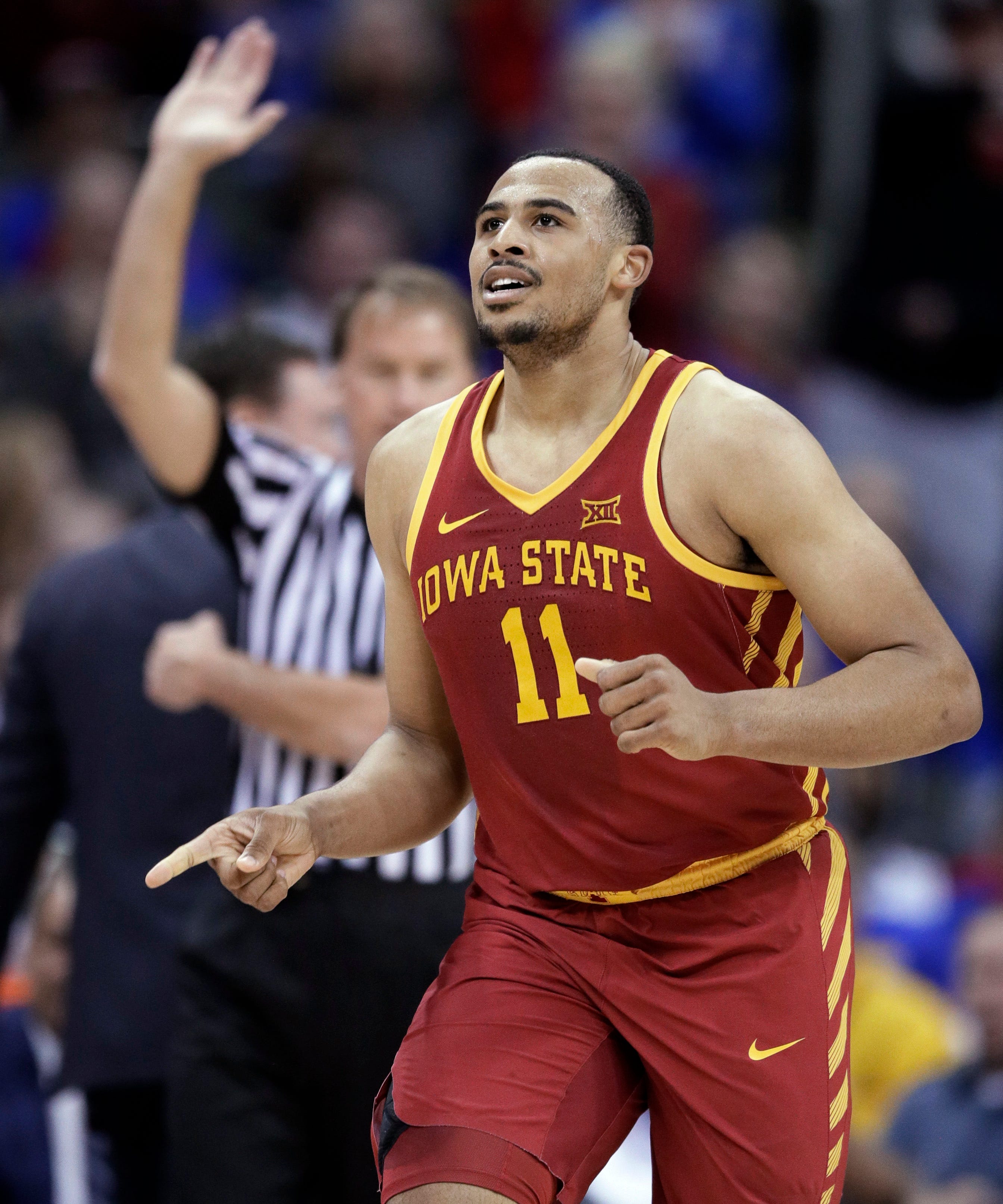 19. San Antonio Spurs: Talen Horton-Tucker, guard, Iowa State. He didn’t have eye-popping numbers at Iowa State in his freshman year but he could be another piece to the Bulls’ talent collection. He shot just 31 percent on 3-pointers last season, but with more playing time, he could develop nicely.