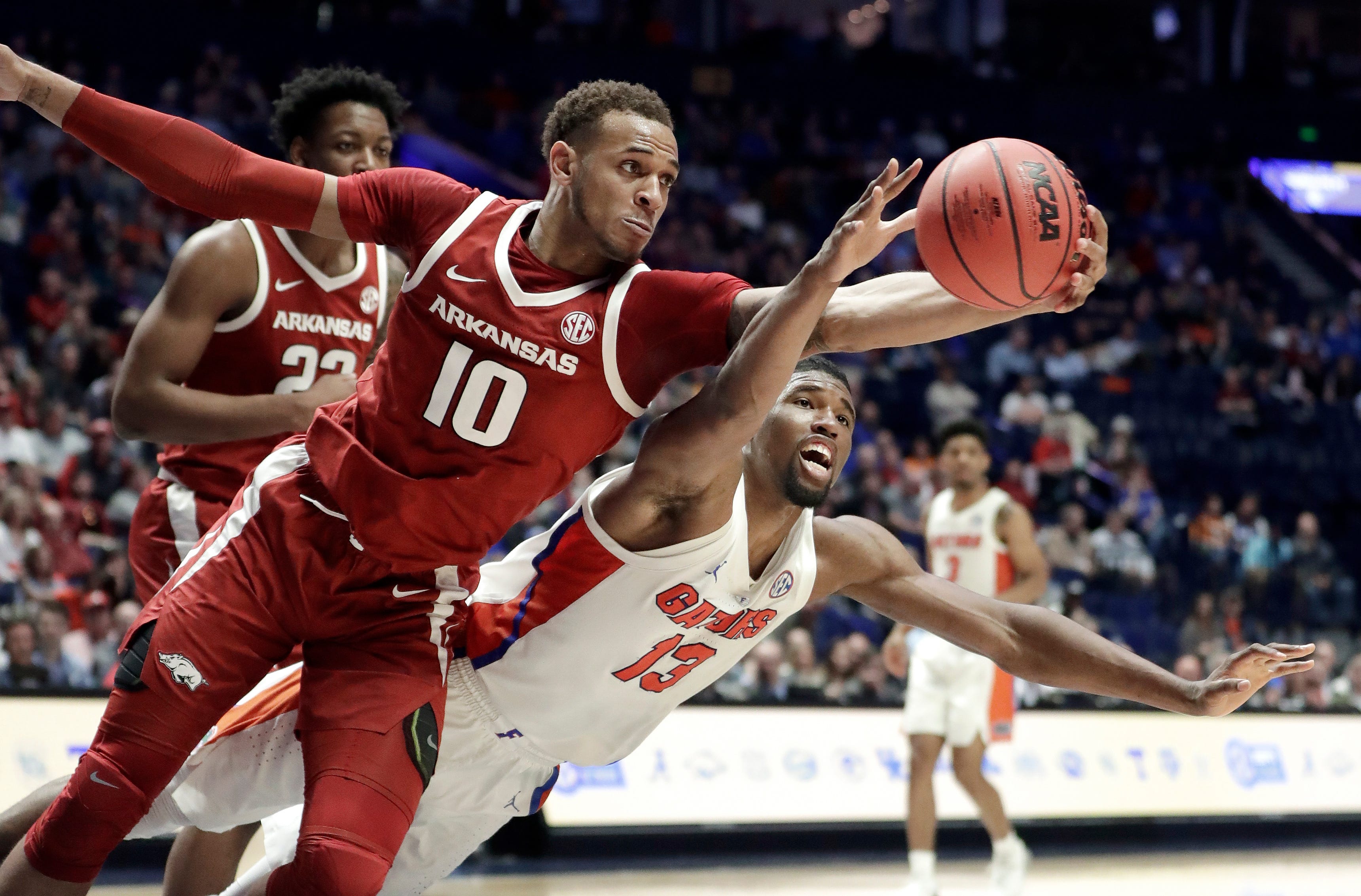 30. Milwaukee Bucks: Daniel Gafford, center, Arkansas. The Bucks always can add talented big men and Gafford showed that he can play inside, with 16.9 points and 8.7 rebounds, shooting 66 percent from the field. He’s athletic around the rim and his defense can add to their already scary interior.