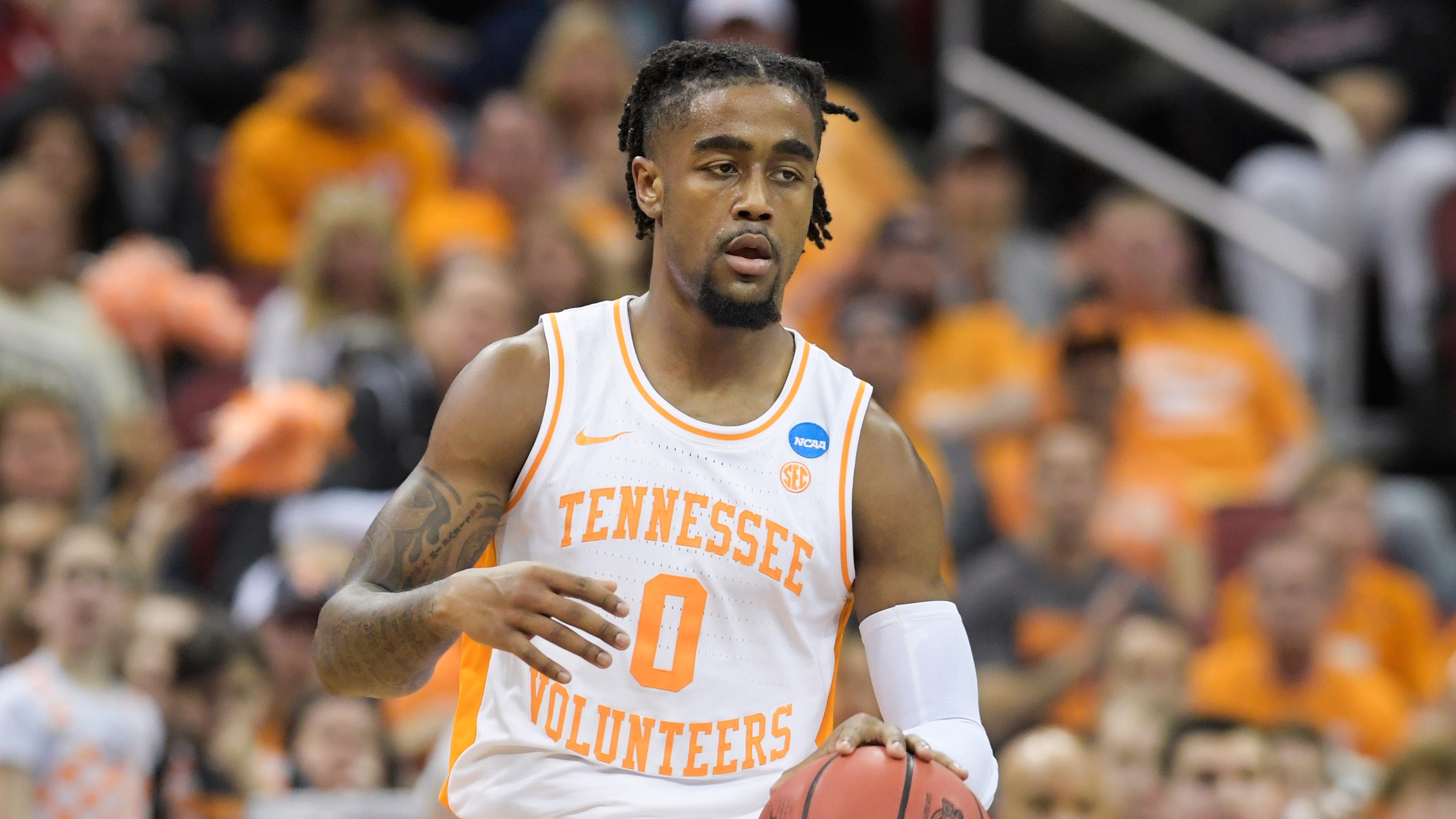 The Pistons traded for the rights to 6-foot-3 guard Jordan Bone of Tennessee, who was taken by the Pelicans with the No. 57 pick.
