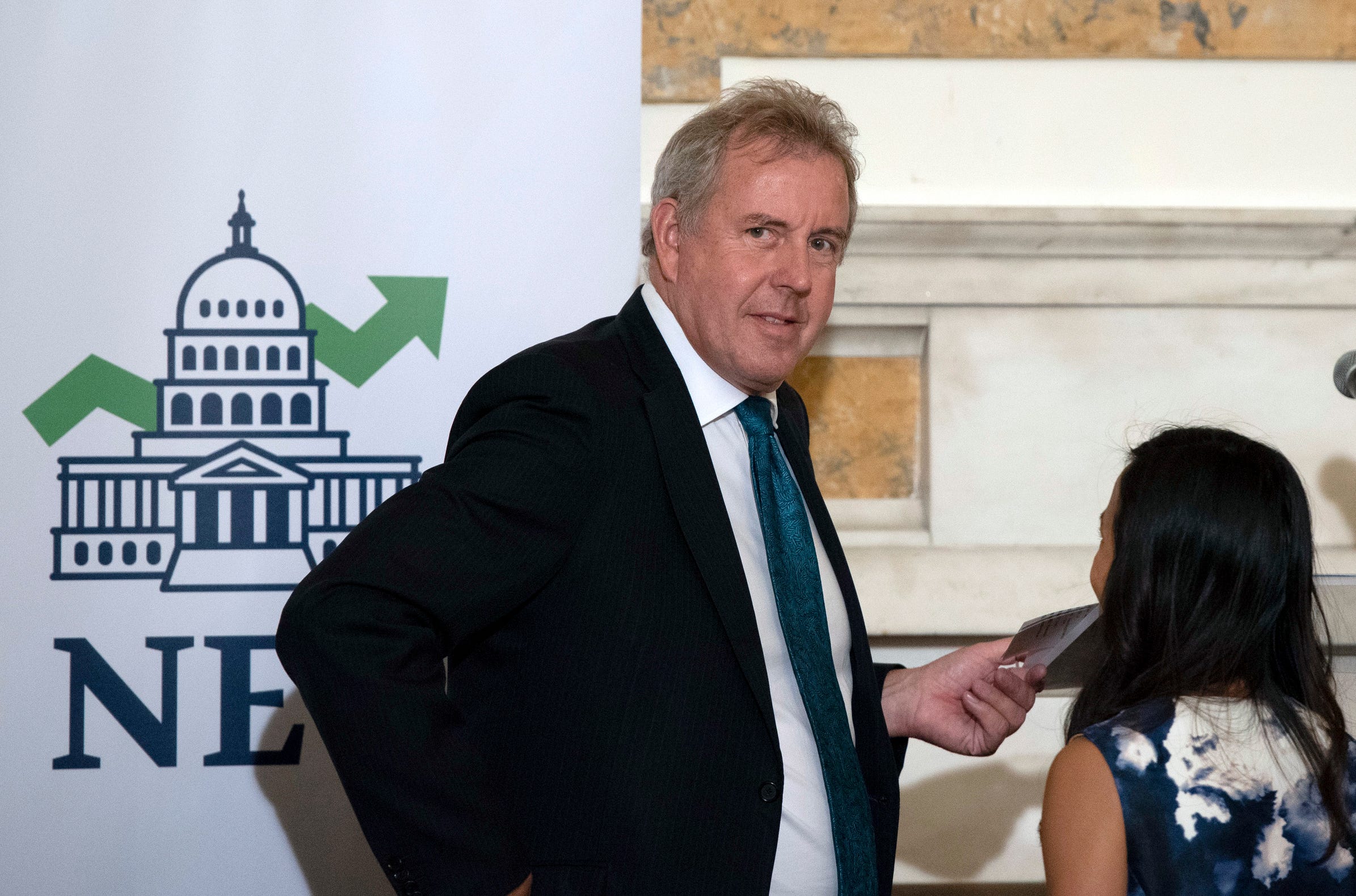British Ambassador Kim Darroch says President Donald Trump pulled out of an international nuclear deal with Iran as an act of “diplomatic vandalism”