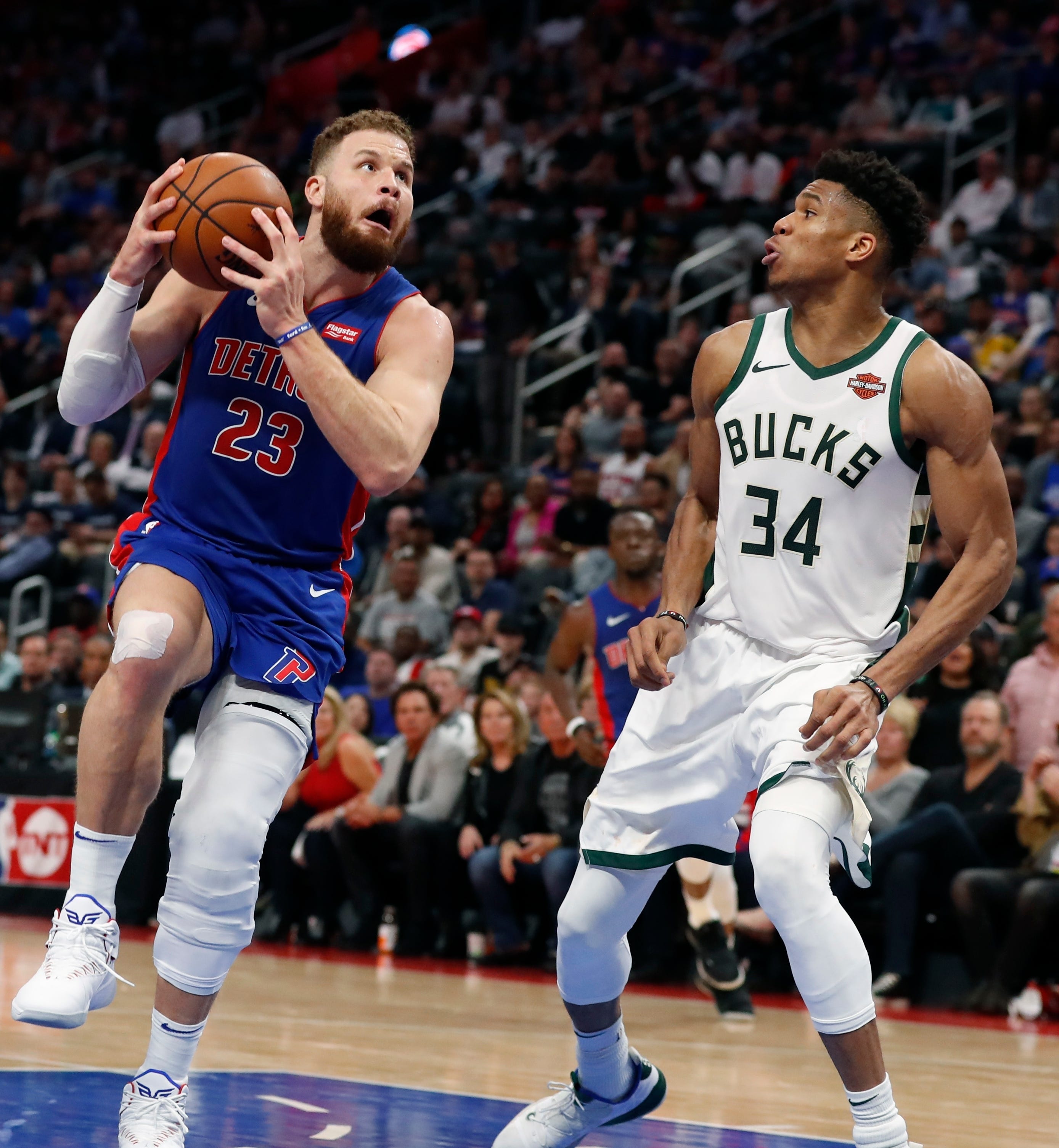 1. PF Blake Griffin, age 30: If there was any question about Griffin’s value, the evidence is in the seven games he missed in the regular season — the Pistons went 2-5 — and the two most lopsided losses in the playoffs. Griffin was voted third-team All-NBA, was an All-Star and had the best season of his career. Despite his huge contract, the Pistons’ short term-future is tied to Griffin.