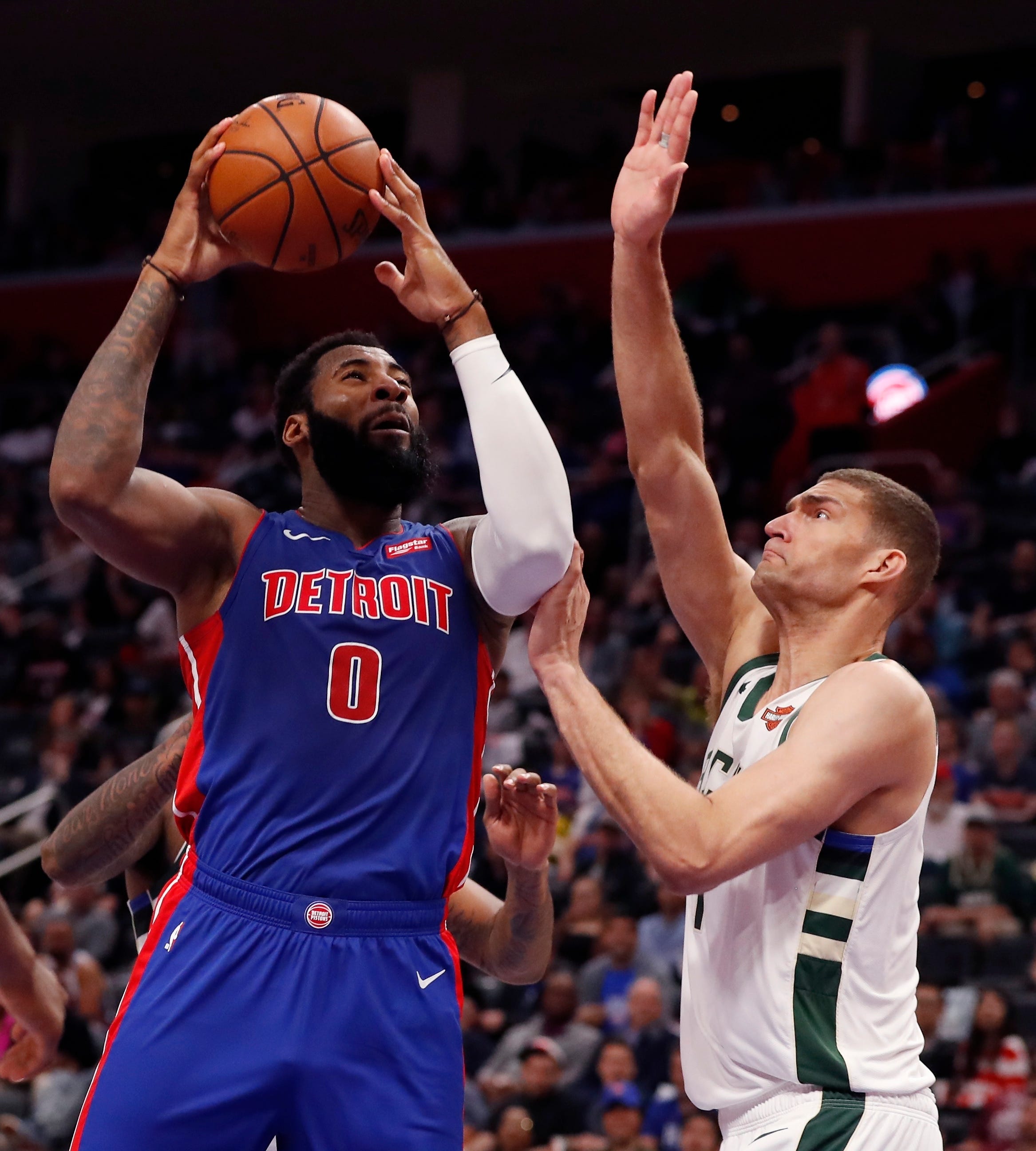 2. C Andre Drummond, age 25: Pistons owner Tom Gores often has spoken of Drummond and Griffin as a duo and plans to keep them together for the foreseeable future. Drummond is the best rebounder in the league and had the best statistical season of his career, with 17.3 points and 15.6 rebounds. He’s just 25 and after this season, he has a player option for $28.8 million next season. That decision will influence the direction of the franchise.