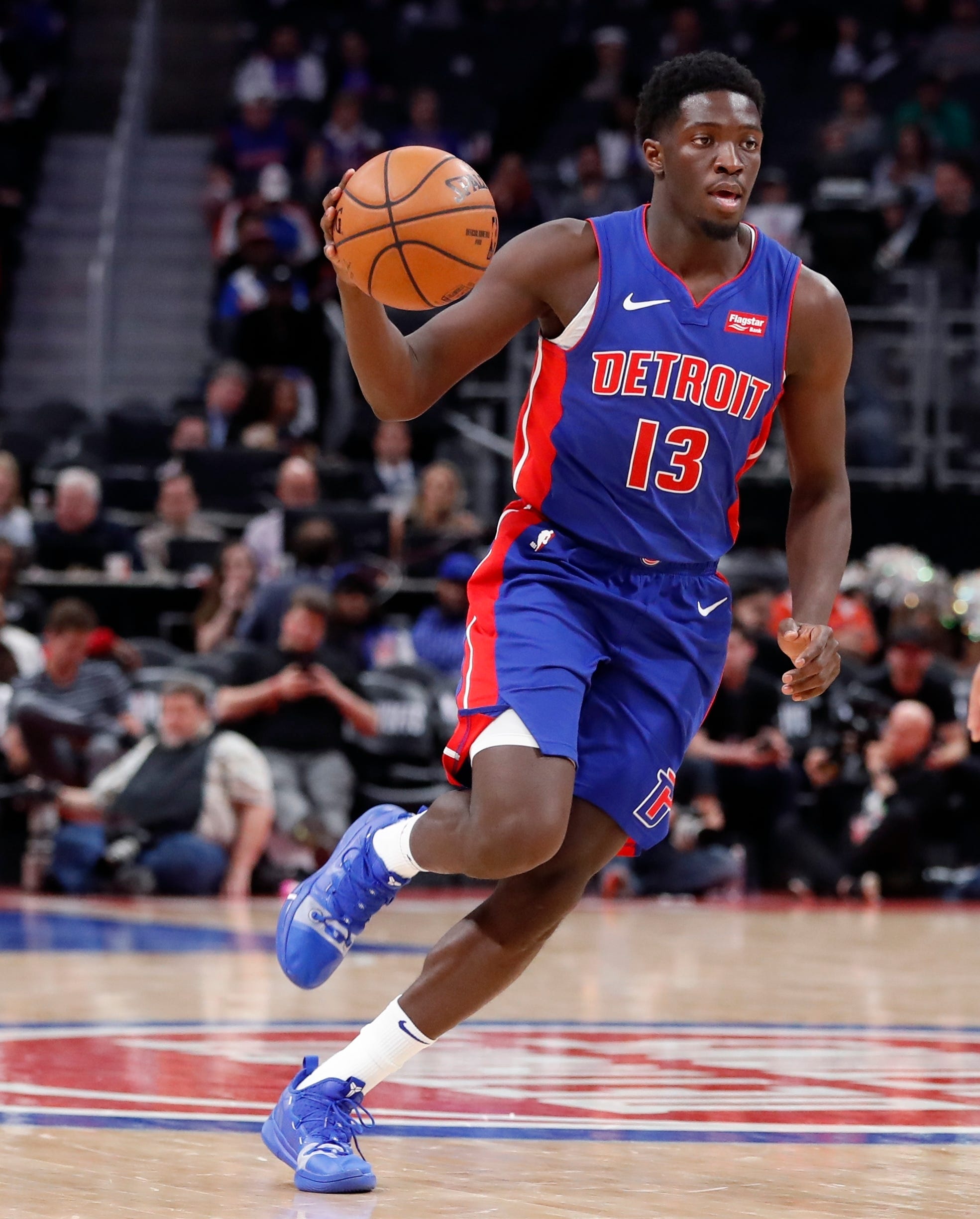 13. SG Khyri Thomas, age 23: Much like Svi Mykhailiuk, Thomas has had to wait patiently to get his turn for playing time in the regular season. He was good at the start of Summer League, and he’ll need to carry that same confidence and skill into training camp and the regular season. His second-round contract value is an asset and as he’s become a very good shooter and ball-handler; he could become a solid rotation player.