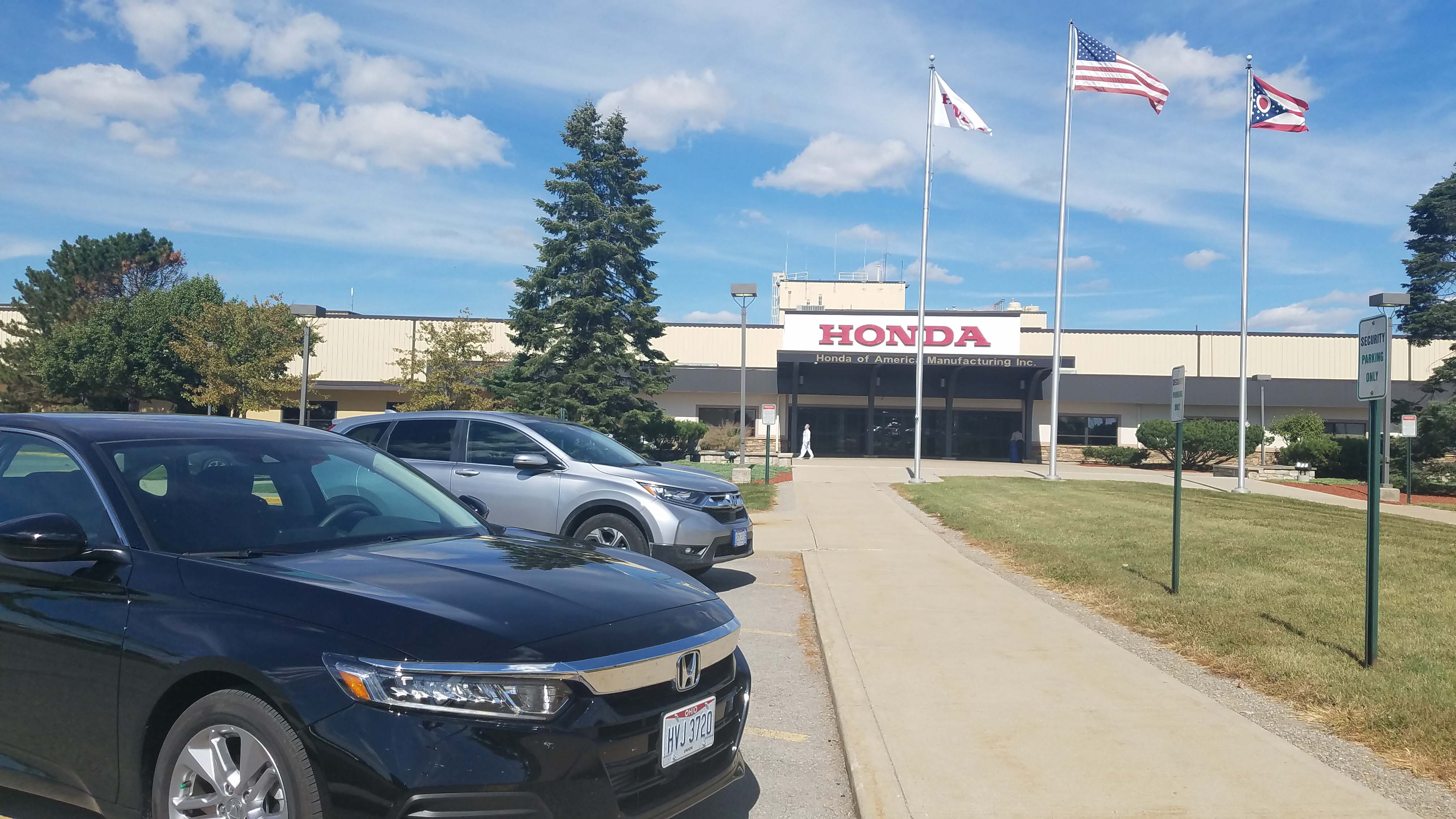 The Honda Marysville Plant makes teh Honda Accord sedan (foreground) and CR-V SUV. Once the best-selling car in America, the Accord has dropped in sales while the CR-V has become Honda's best-seller.