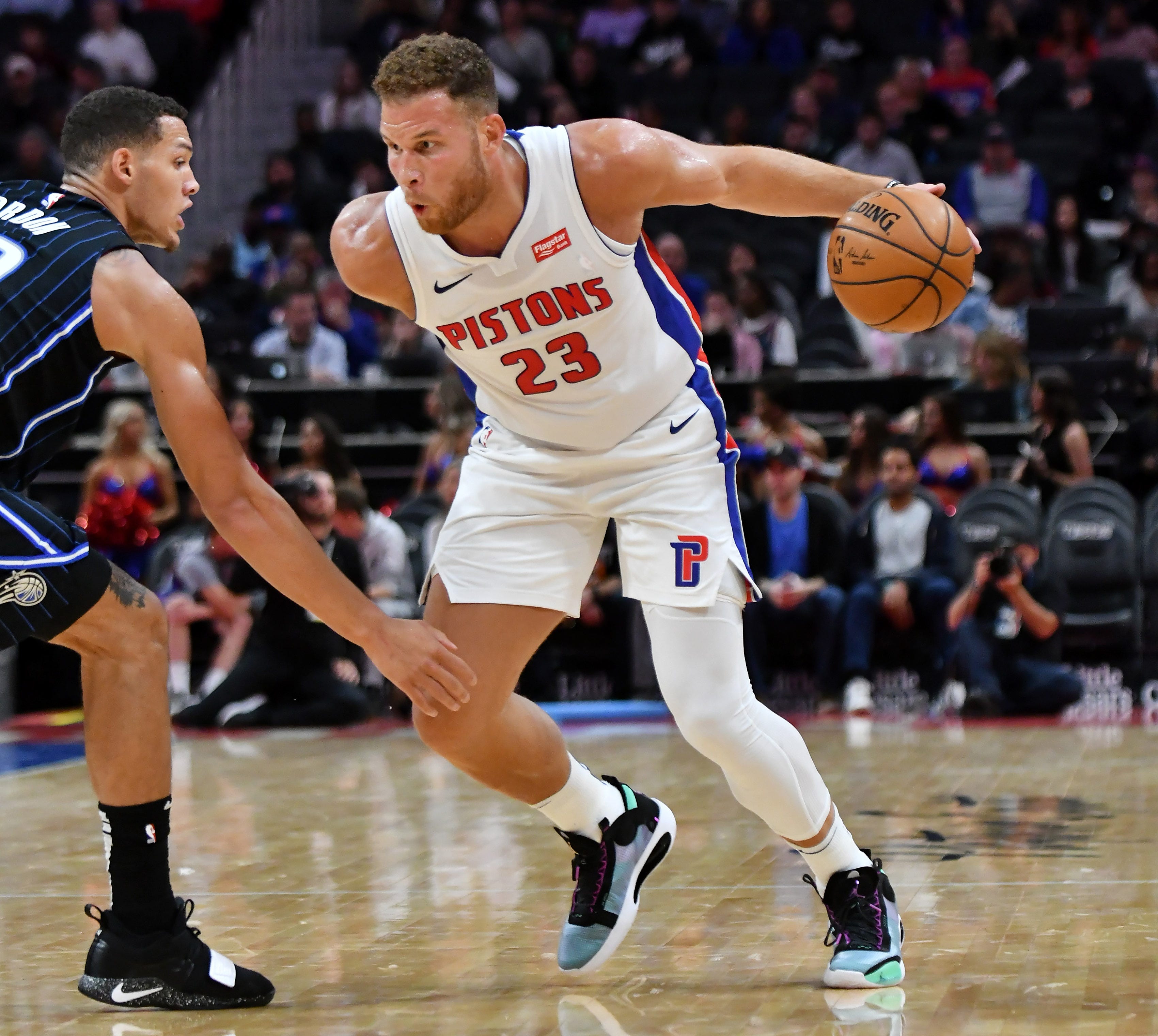 After missing the first nine games of the season because of knee and hamstring issues, Pistons forward Blake Griffin has been cleared to resume all basketball activities.