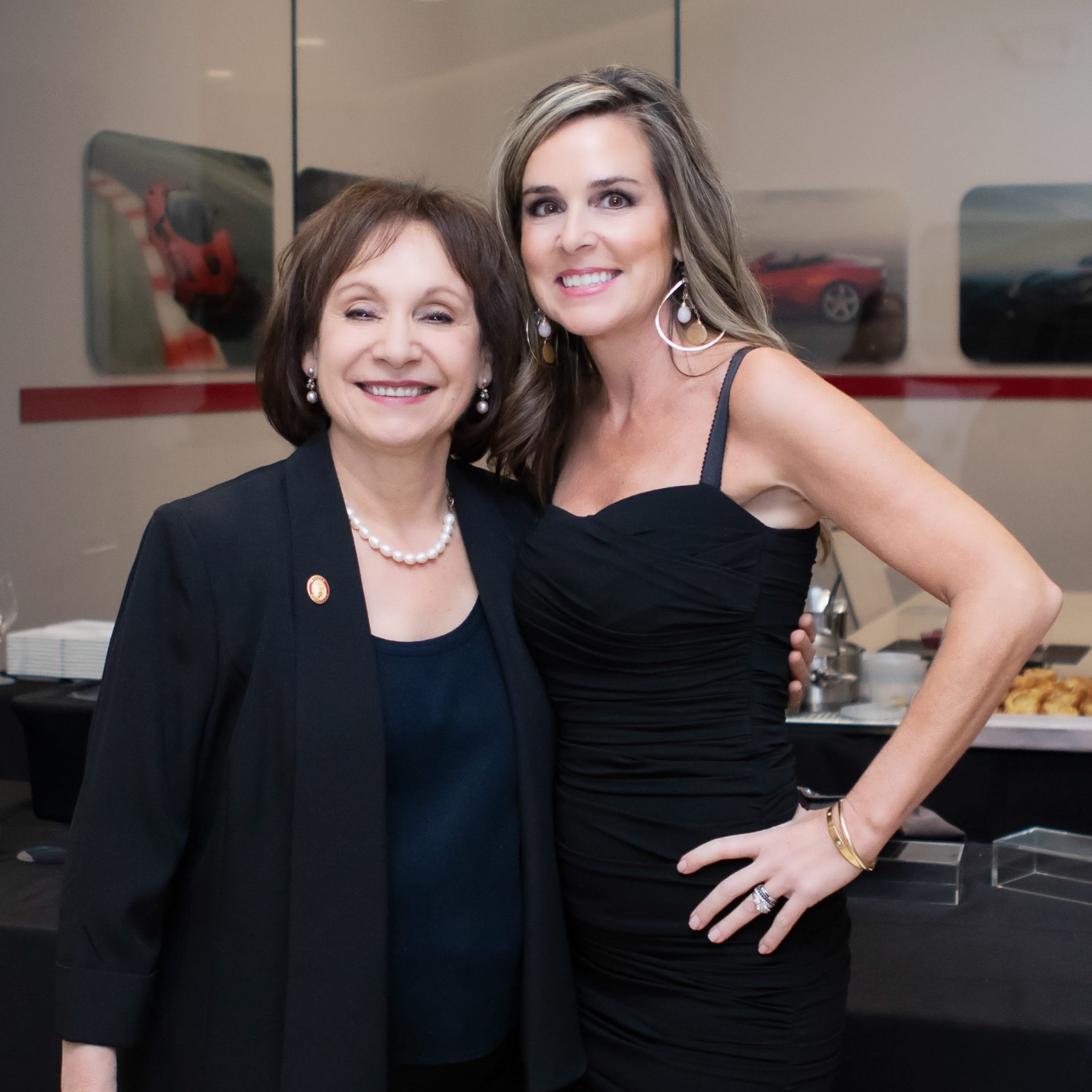 From left, Master Sommelier Madeline Triffon with event founder Flora Migyanka.
