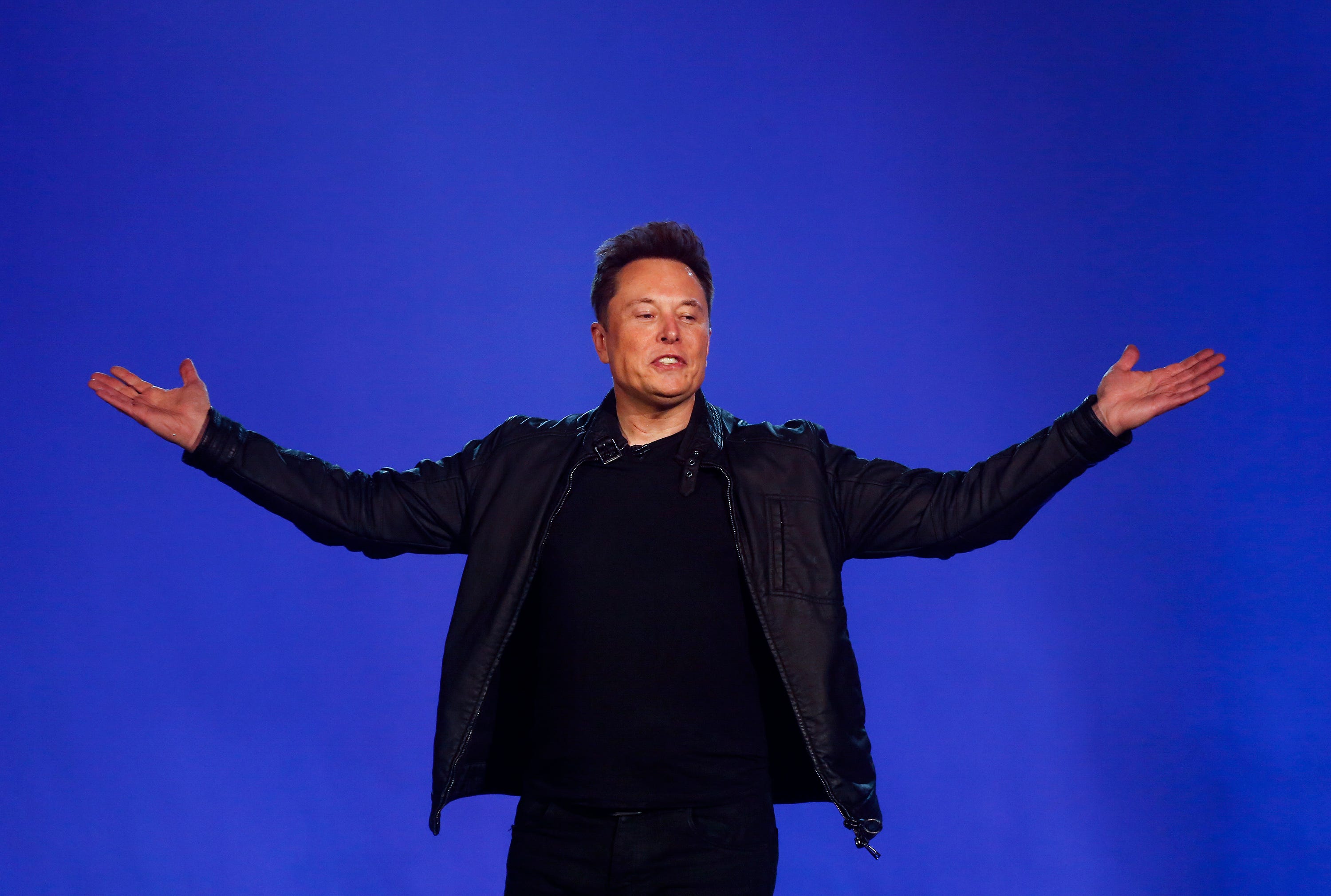 Tesla CEO Elon Musk introduces the Cybertruck at Tesla's design studio in Hawthorne, Calif. Musk is taking on the workhorse heavy pickup truck market with his latest electric vehicle.