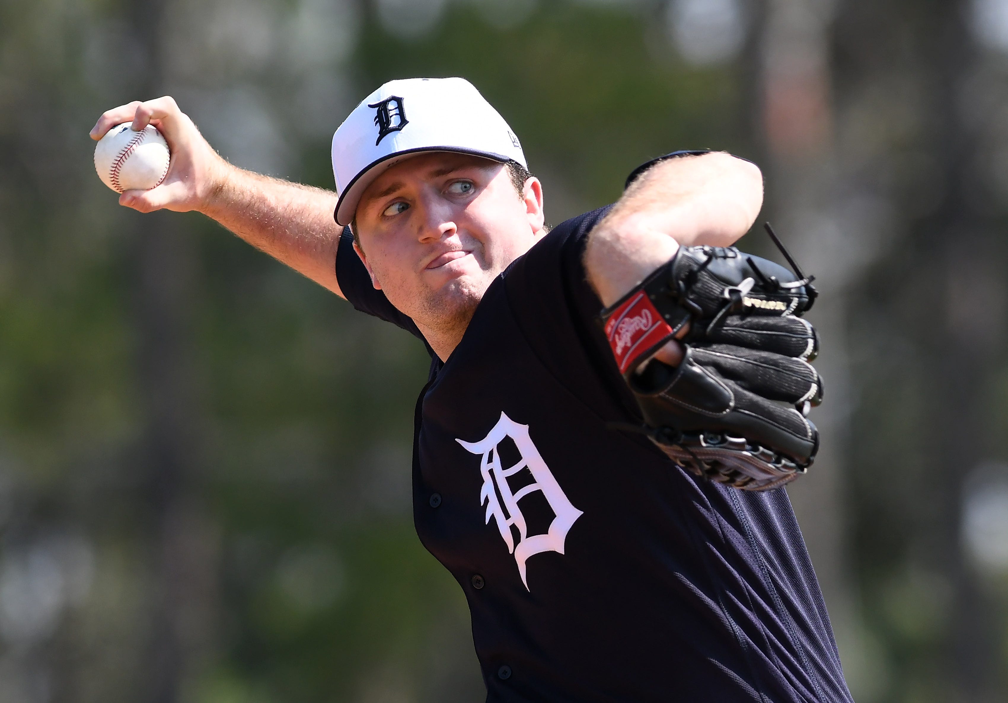 Go through the gallery to view The Detroit News list of top 20 Detroit Tigers prospects, compiled by Lynn Henning. The list includes right-hander Casey Mize (pictured), the No. 1 overall draft pick in 2018.