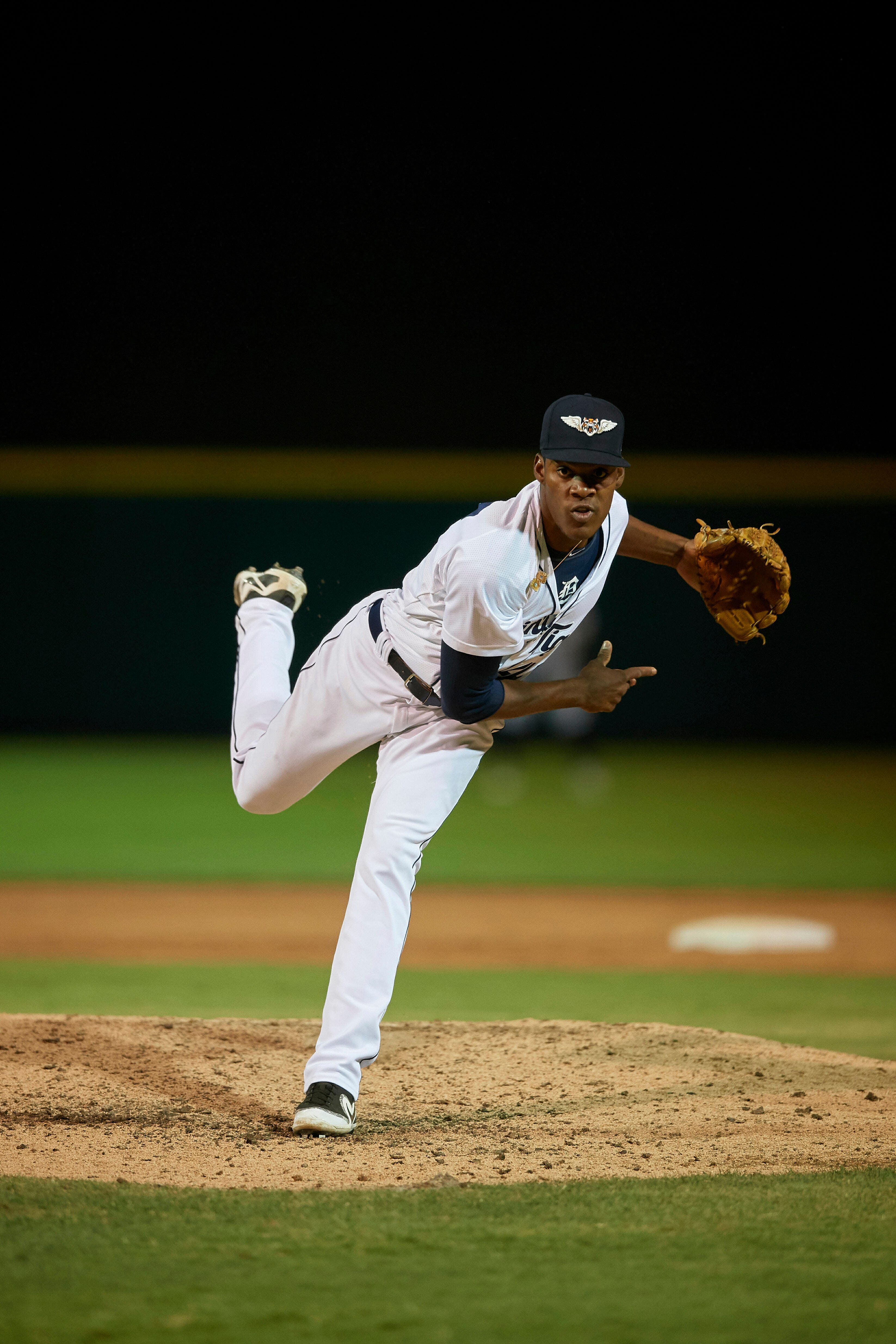 14. Angel De Jesus, 22, 6-4, 200, RH reliever: Another of those fireballers who can make late innings no fun for batters who don’t appreciate hard stuff that moves as De Jesus’ pitches tend to bore. De Jesus turns 23 on Feb. 13, so it’s time to do at Erie this season what he did a year ago at West Michigan and Lakeland, combined: 1.61 ERA, 1.08 WHIP, .168 enemy batting average, 37 hits in 61.1 innings, with 85 strikeouts and 29 walks.