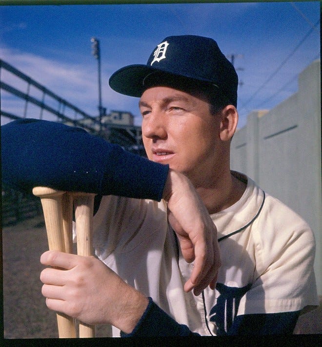 Al Kaline is pictured in 1963.