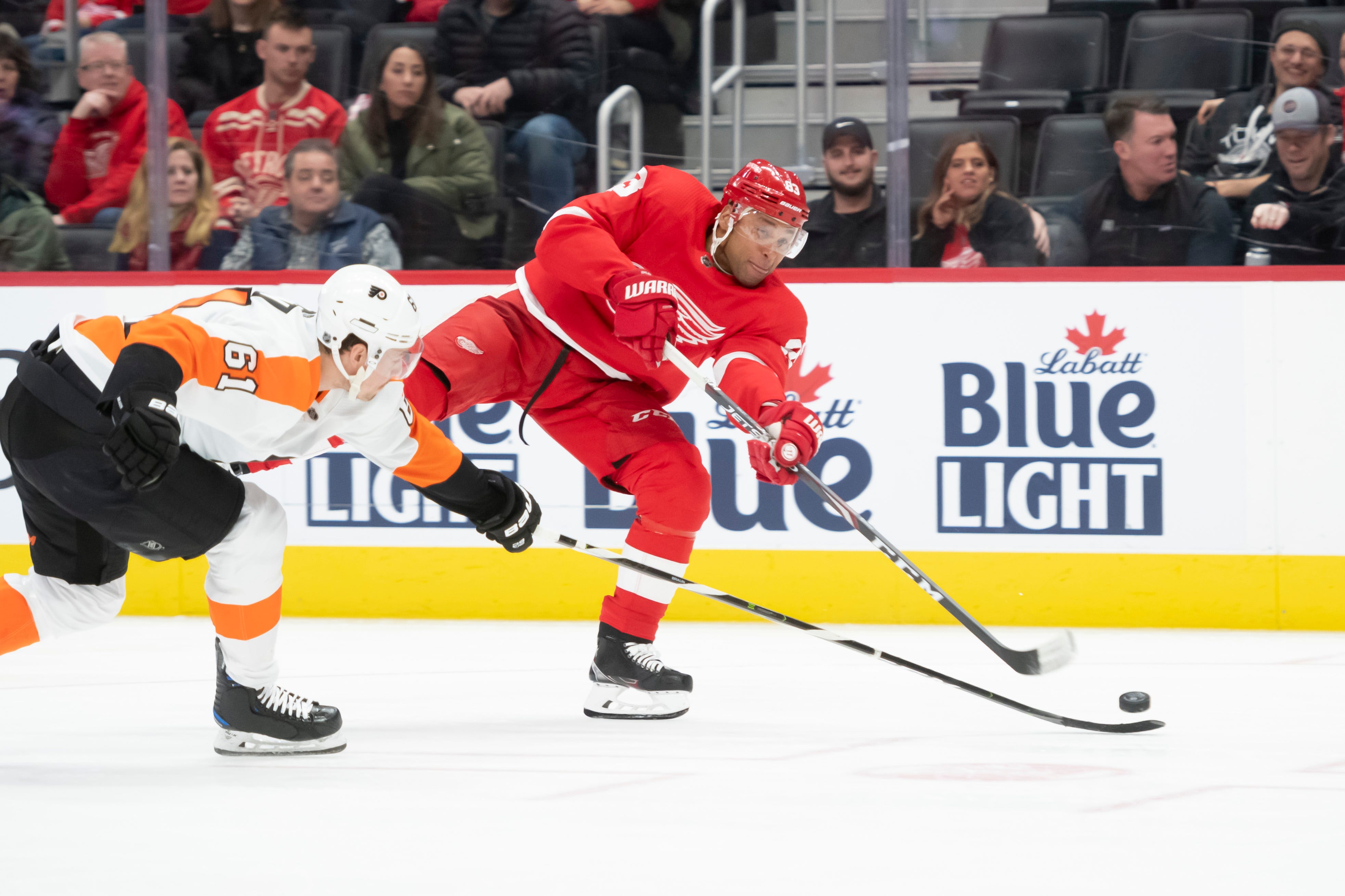 Trevor Daley – AGE: 36. CONTRACT: Unrestricted free agent. STATS: 43 games, 0 goals, 7 assists. COMMENT: Injuries plagued Daley for much of his three-year run with the Wings. Daley wasn’t nearly the player in Detroit he was elsewhere. GRADE: F.