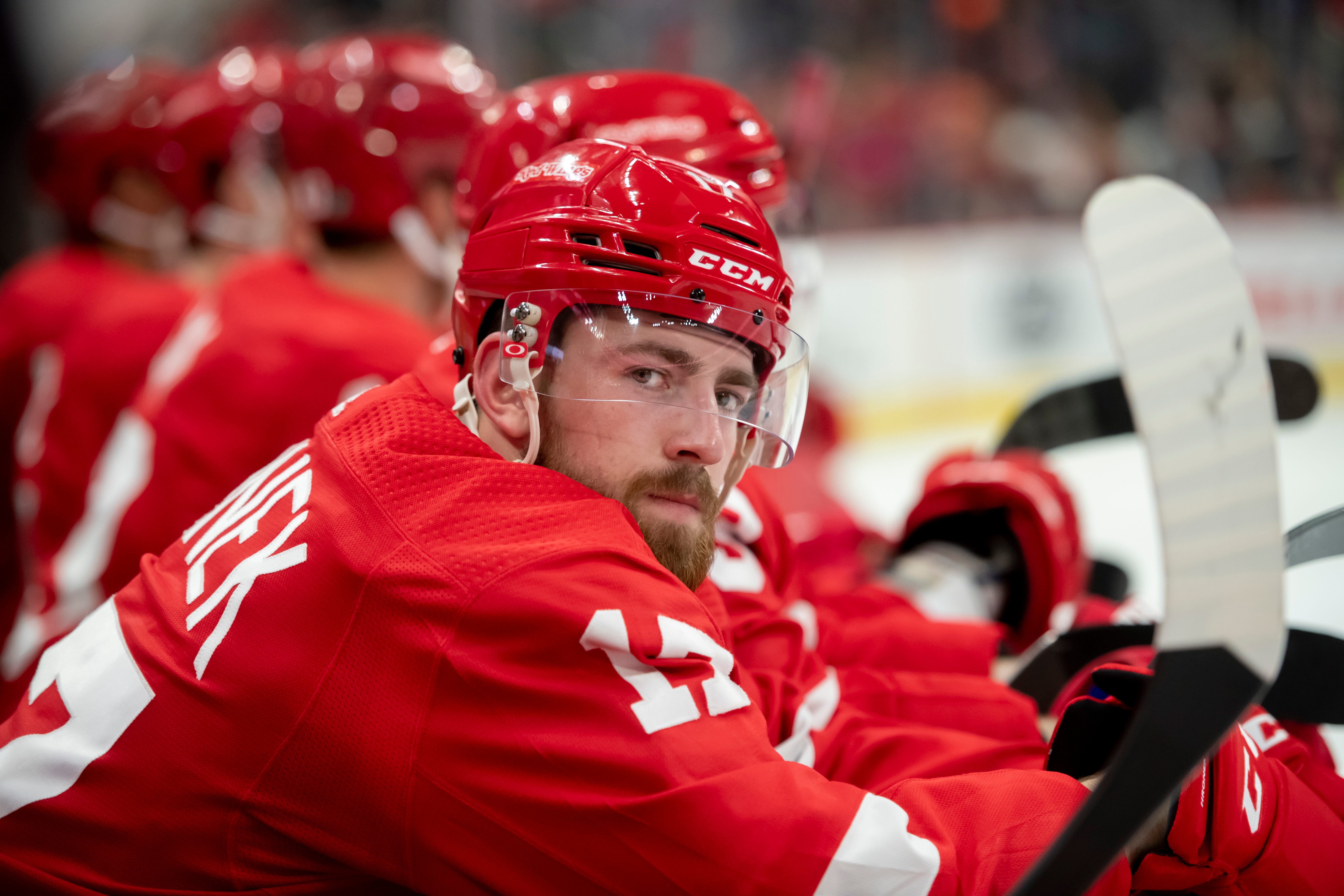 Filip Hronek – AGE: 22: CONTRACT: Ends 2021, $714,166 per. STATS: 65 games, 9 goals, 22 assists. COMMENT: Hronek was thrust into a larger role than the Wings likely envisioned for him this season but he handled it as well as possible. His persistent, no-quit attitude is a plus during this rebuild. GRADE: B.