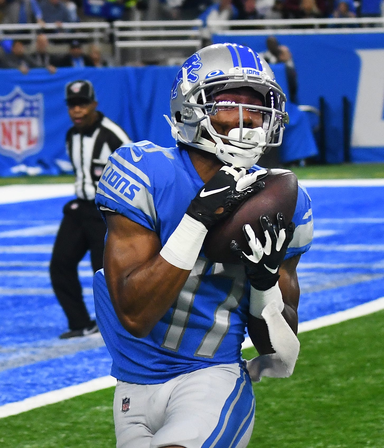 Receiver Marvin Hall was waived by the Lions on Friday.