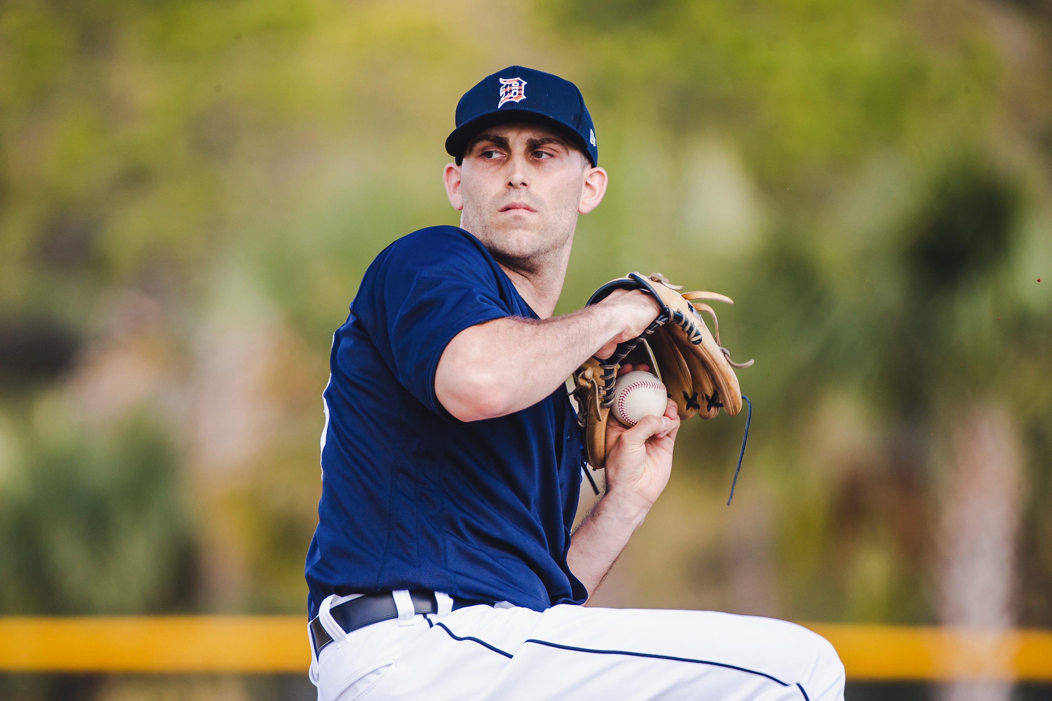 Tigers pitcher Matthew Boyd in Lakeland, Florida on February 24, 2021.