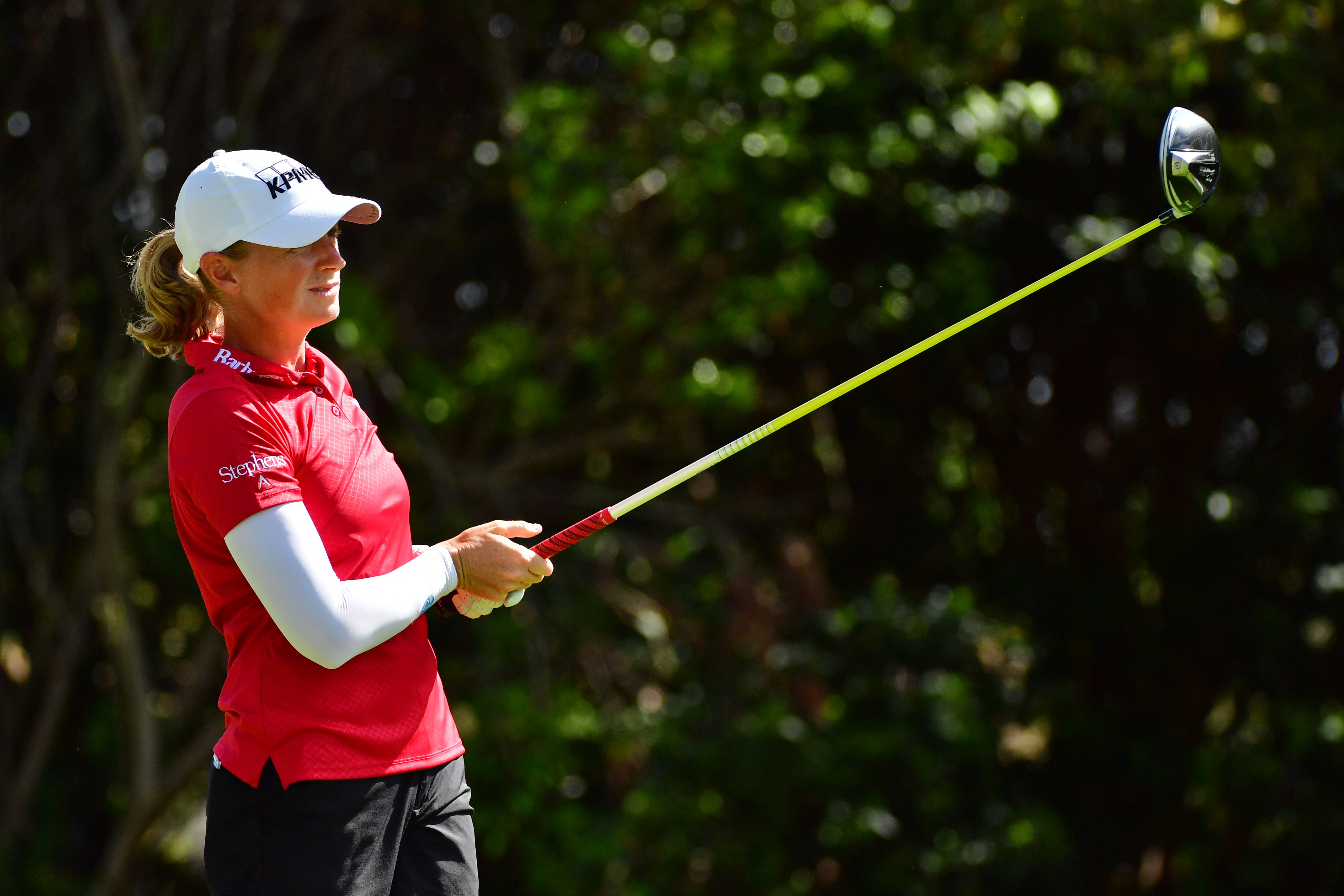 Stacy Lewis during the final round of the Gainbridge LPGA in Orlando, Florida.