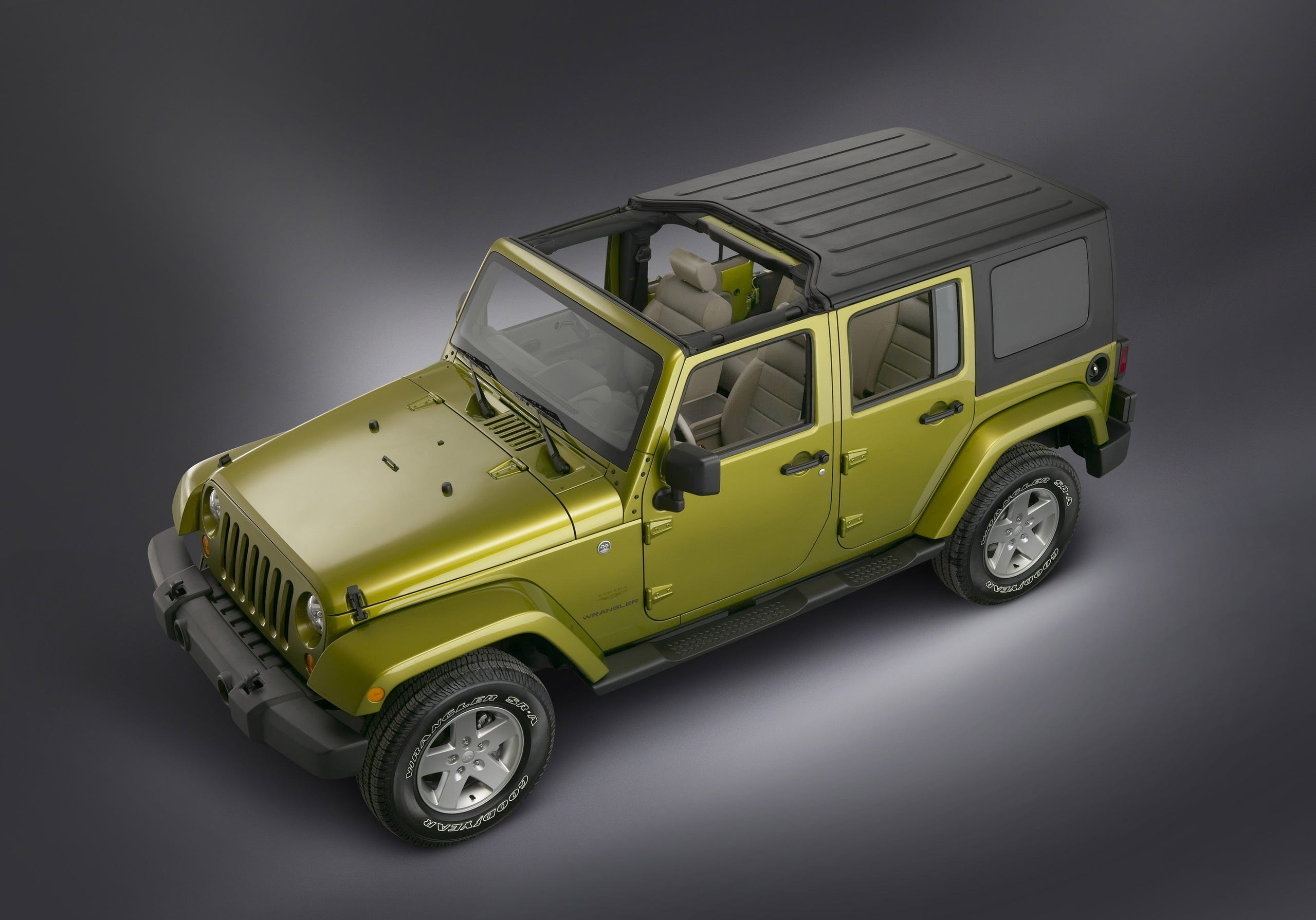 A 2007 Jeep Wrangler Unlimited.