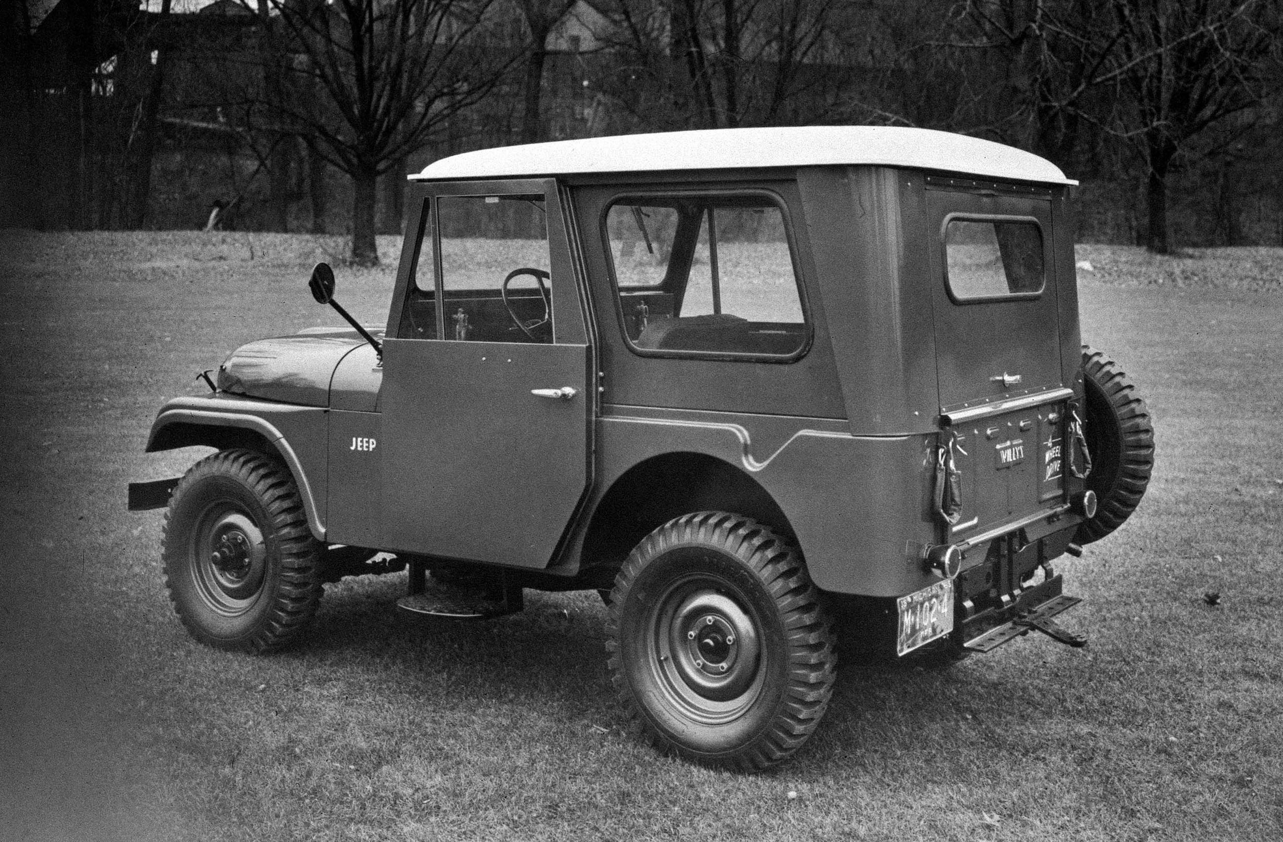 A 1955 Jeep CJ-5.