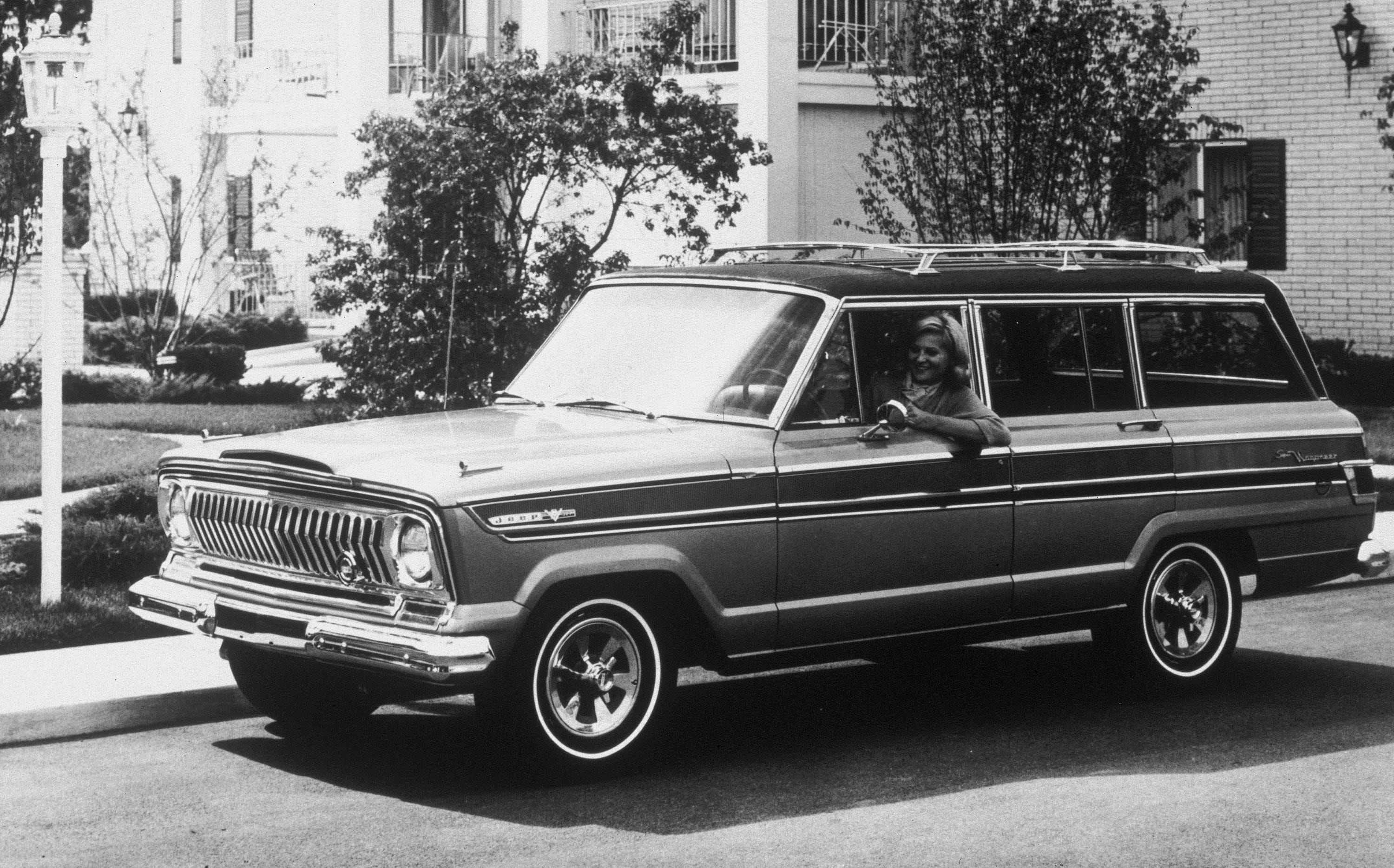 1963-1983 Jeep Wagoneer: The 1963 Jeep Wagoneer was the first four-wheel-drive vehicle mated with an automatic transmission, pioneering the first modern SUV. An independent front suspension was optional. Quadra-Trac, the first automatic full-time four-wheel-drive system, was introduced in 1973 and available in full-size Jeep trucks and wagons.