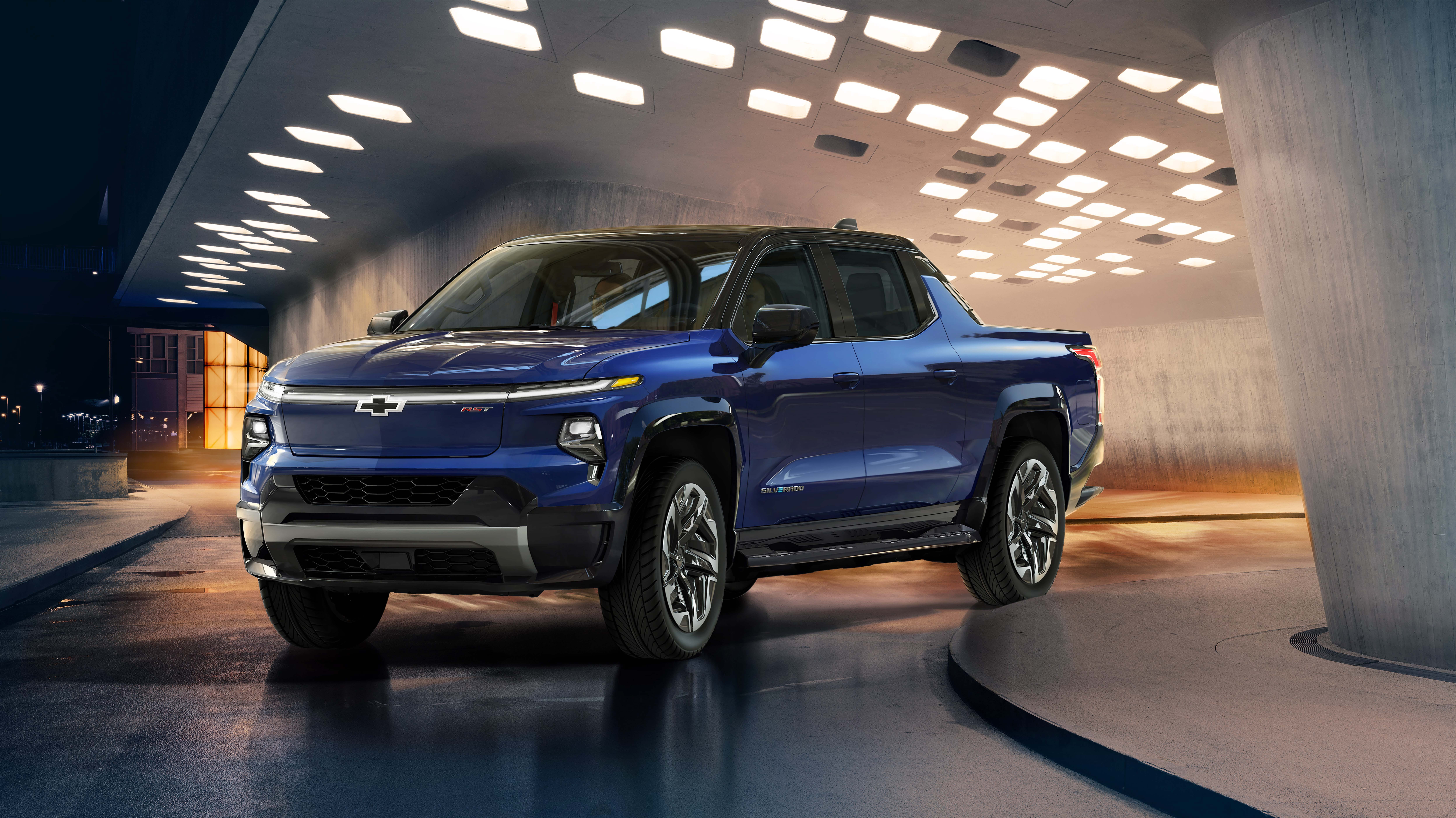 The 2024 Chevrolet Silverado EV RST is the range-topping trim of the brand's first EV pickup and will start at $105,000 when it arrives in late 2023.