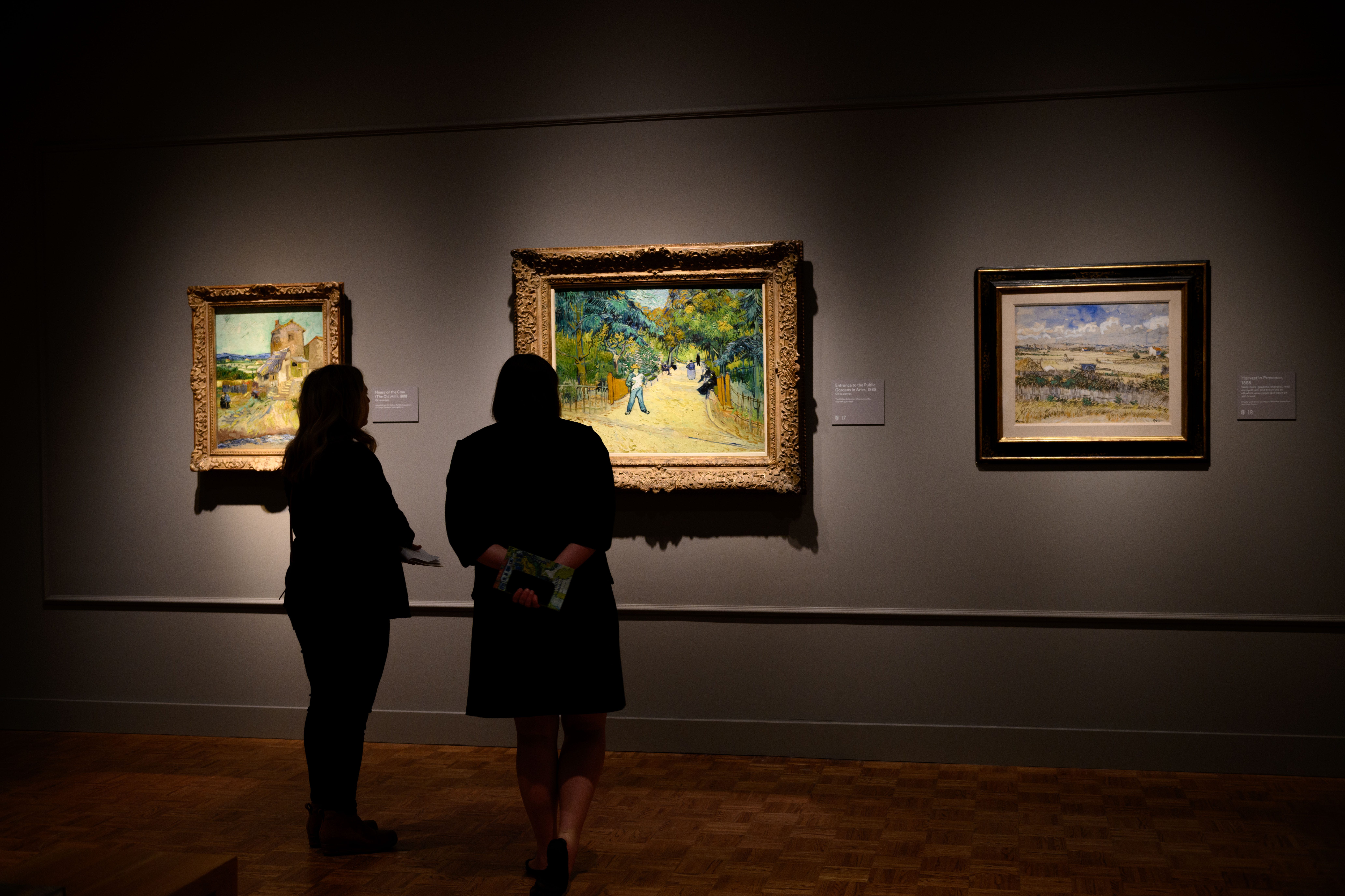 The Van Gogh in America exhibit, at the Detroit Institute of Arts, in Detroit, September 27, 2022.